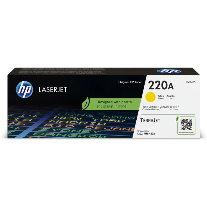 Toner f. HP Color LaserJet Pro 4202/4302 [W2202A] Nr.220A yellow