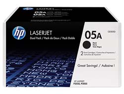 HP 05A [CE505D] TwinPack (2xCE505A) black Toner