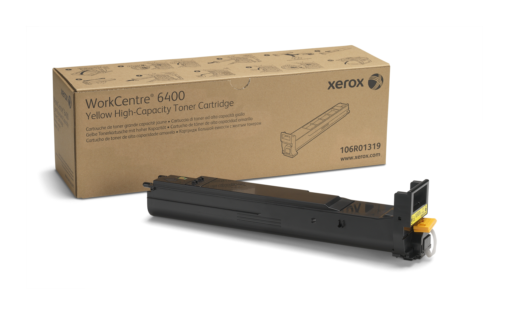 Xerox [106R01319] HC yellow Toner