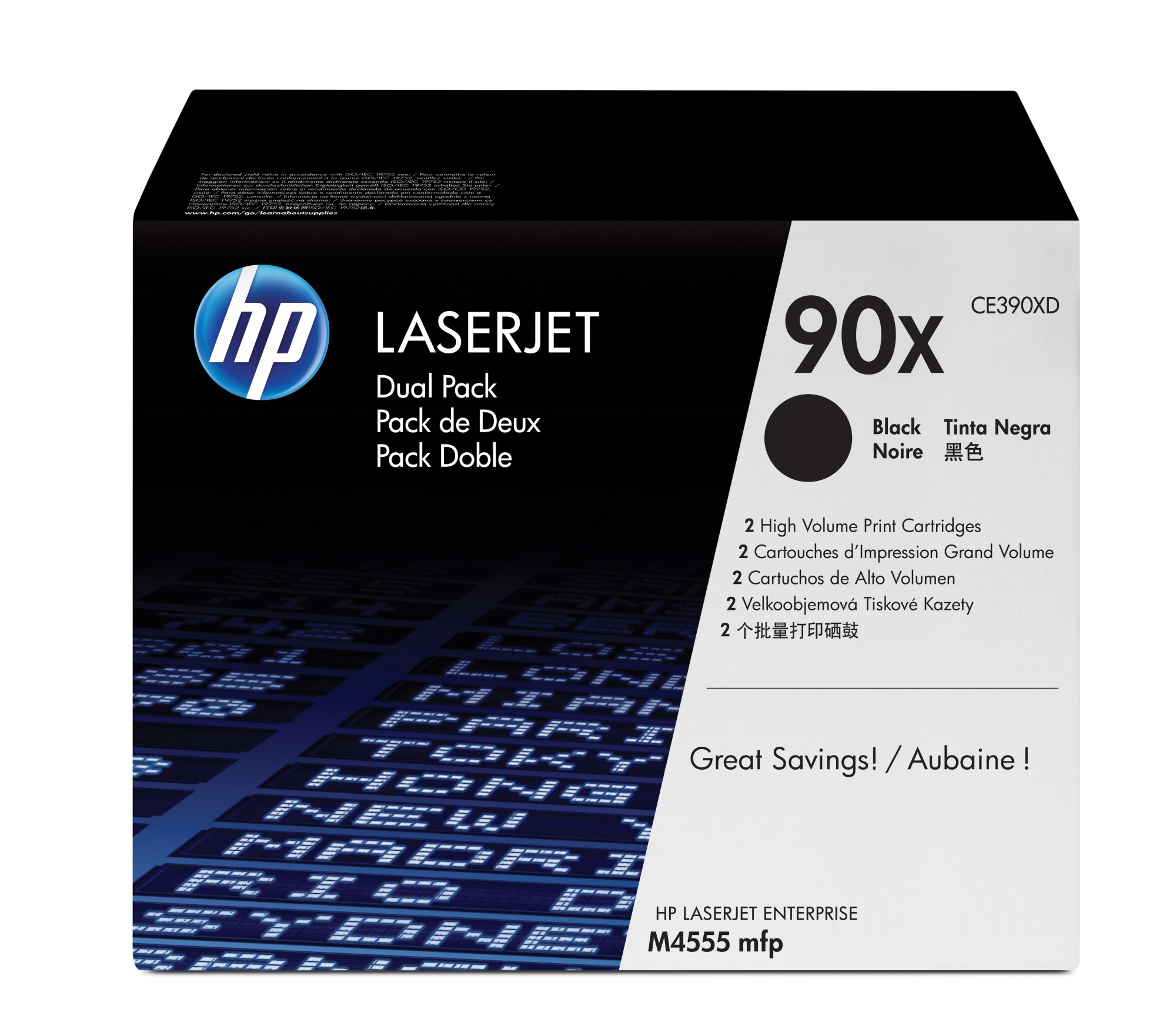 HP 90X [CE390XD] HC TwinPack (2xCE390X) black Toner
