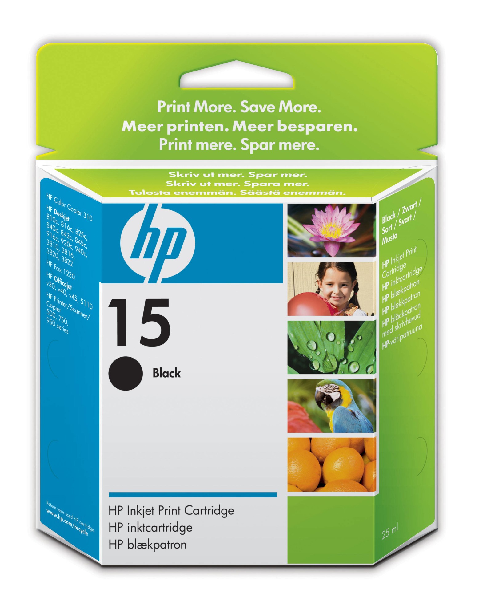 HP 15 [C6615DE] black Tinte