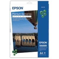 Papier Epson [C13S041332] Premium semi gloss Inkjet 251g/m² A4 20 Blatt
