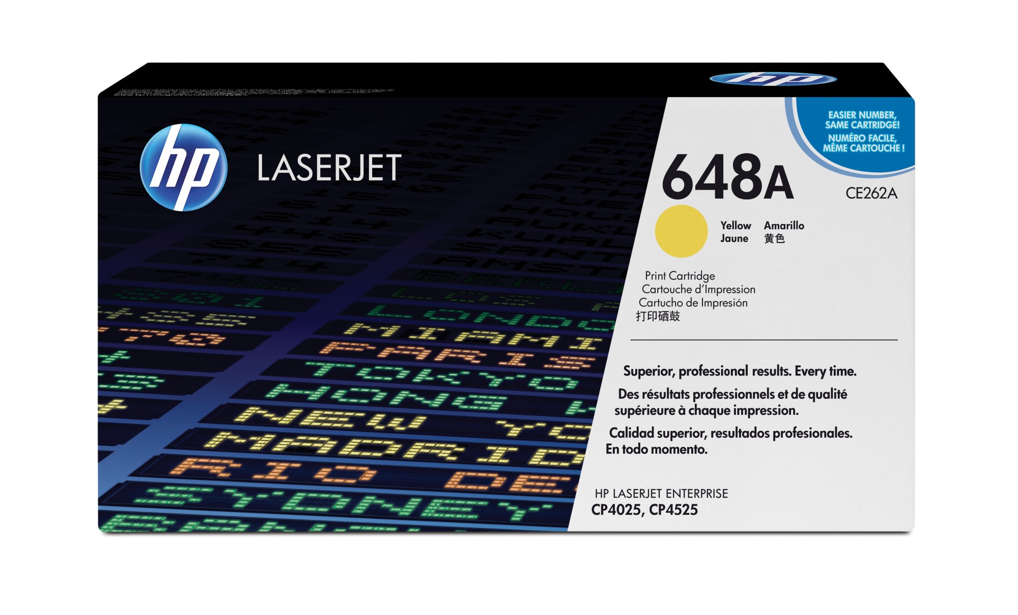 HP 648A [CE262A] yellow Toner