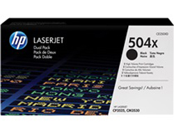 HP 504X [CE250XD] HC TwinPack (2xCE250X) black Toner