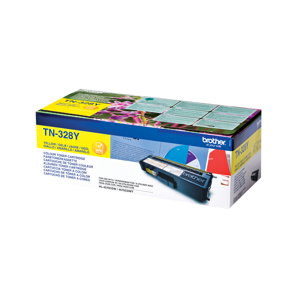Brother [TN-328Y] HC yellow Toner