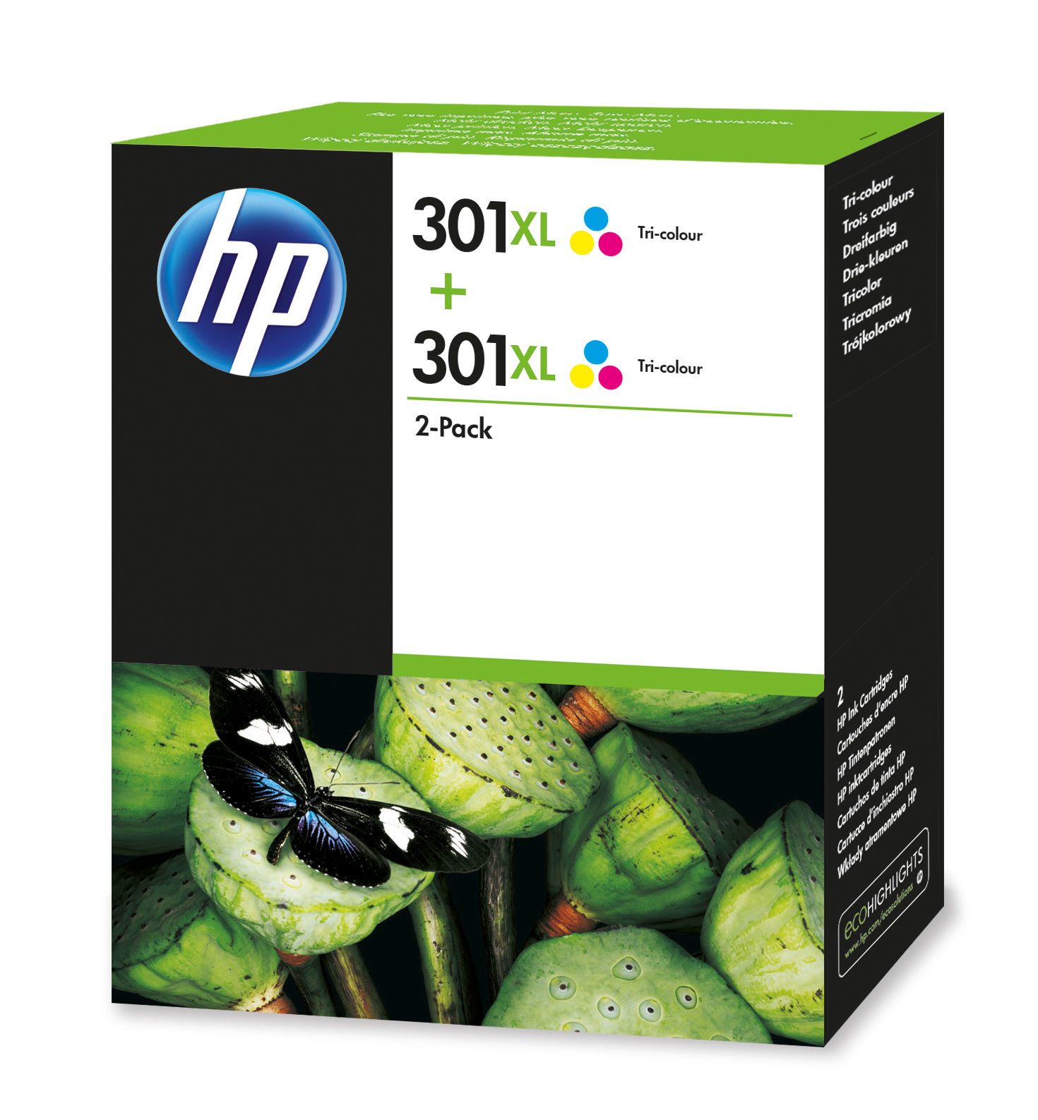 HP 301XL [D8J46A] HC TwinPack (2xCH564E) color Tinte