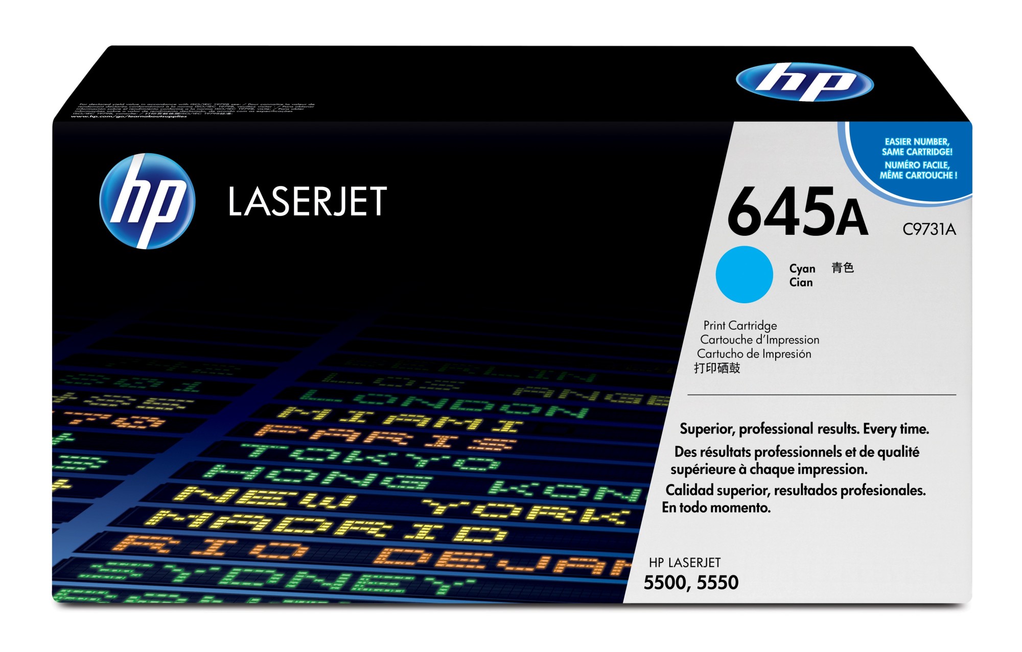 HP 645A [C9731A] cyan Toner
