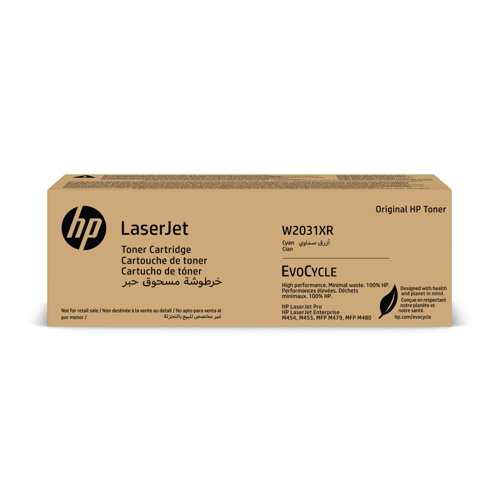 HP 415X [W2031XR] HC cyan Toner
