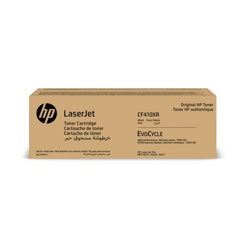 HP 410X [CF410XR] HC schwarz Toner