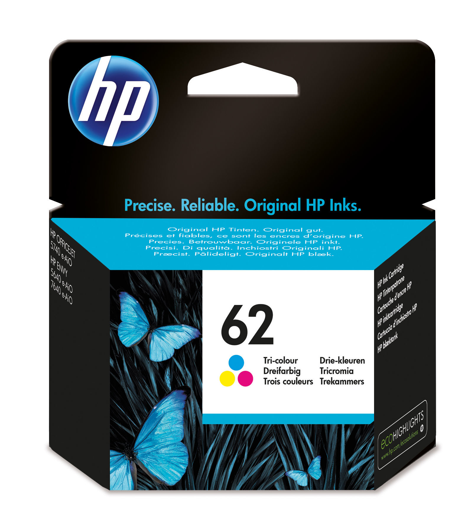 HP 62 [C2P06A] color Tinte