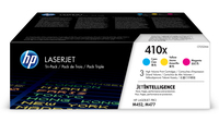 HP 410X [CF252XM] HC MultiPack (CF411X+CF412X+CF413X) cyan+magenta+yellow Toner