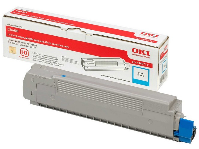 OKI [43487711] cyan Toner