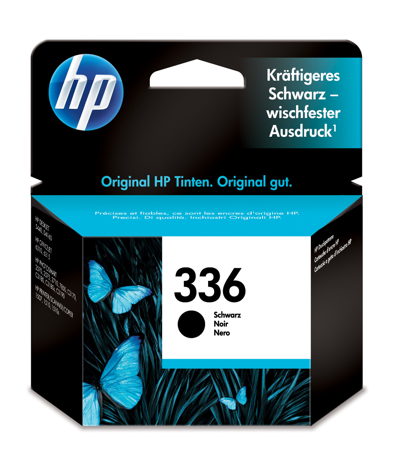 HP 336 [C9362E] black Tinte