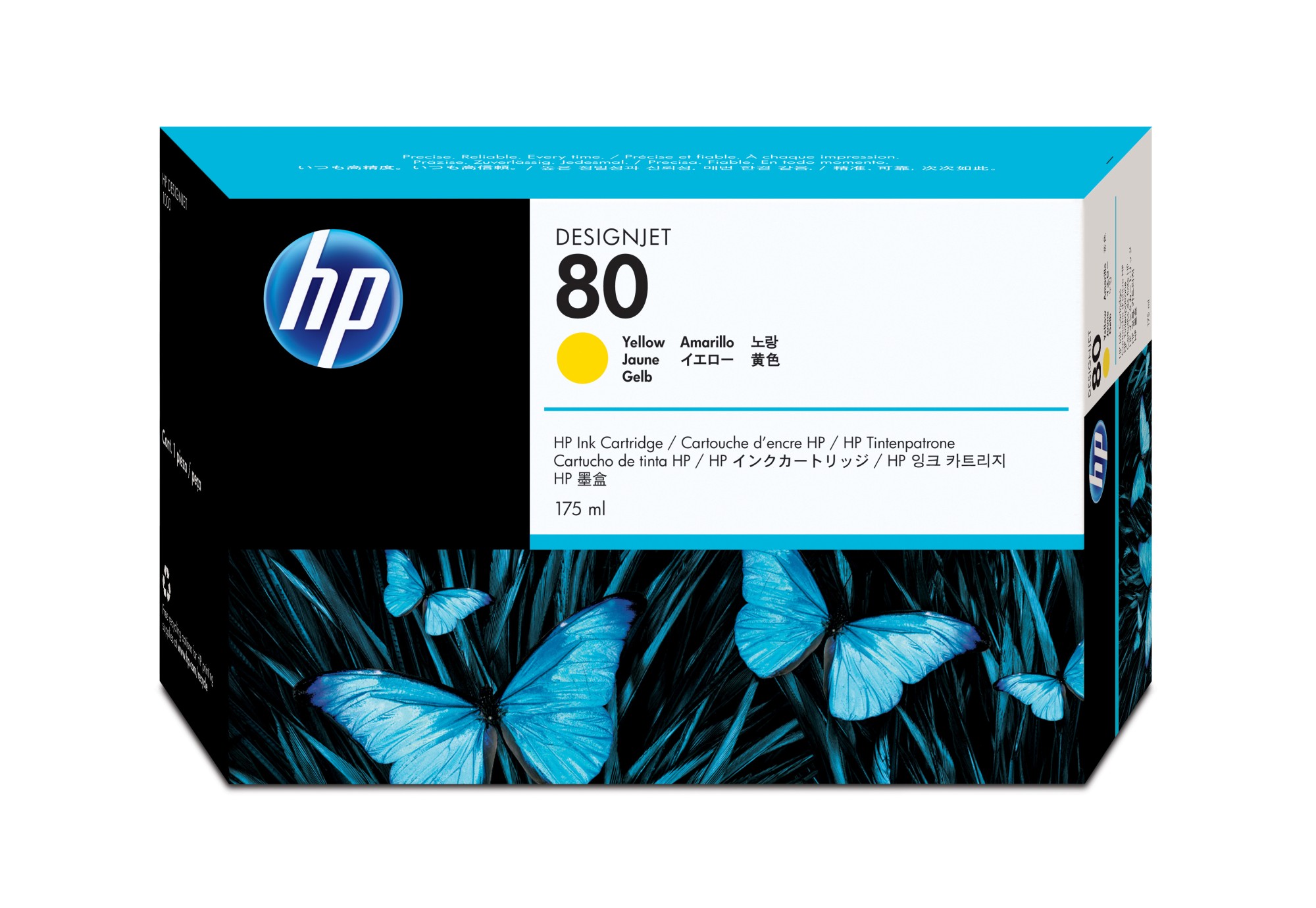 HP 80 [C4873A] yellow Tinte