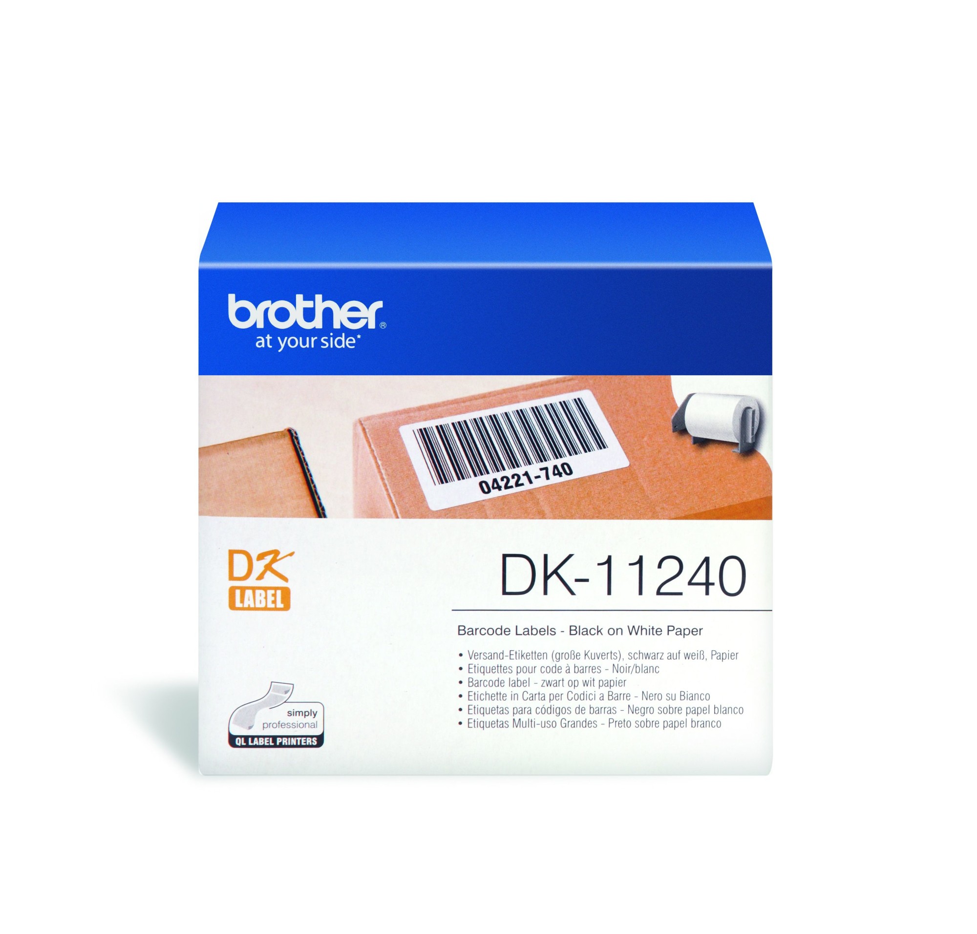 Brother [DK-11240] big logistic transport label 102x51mm 600 Etiketten