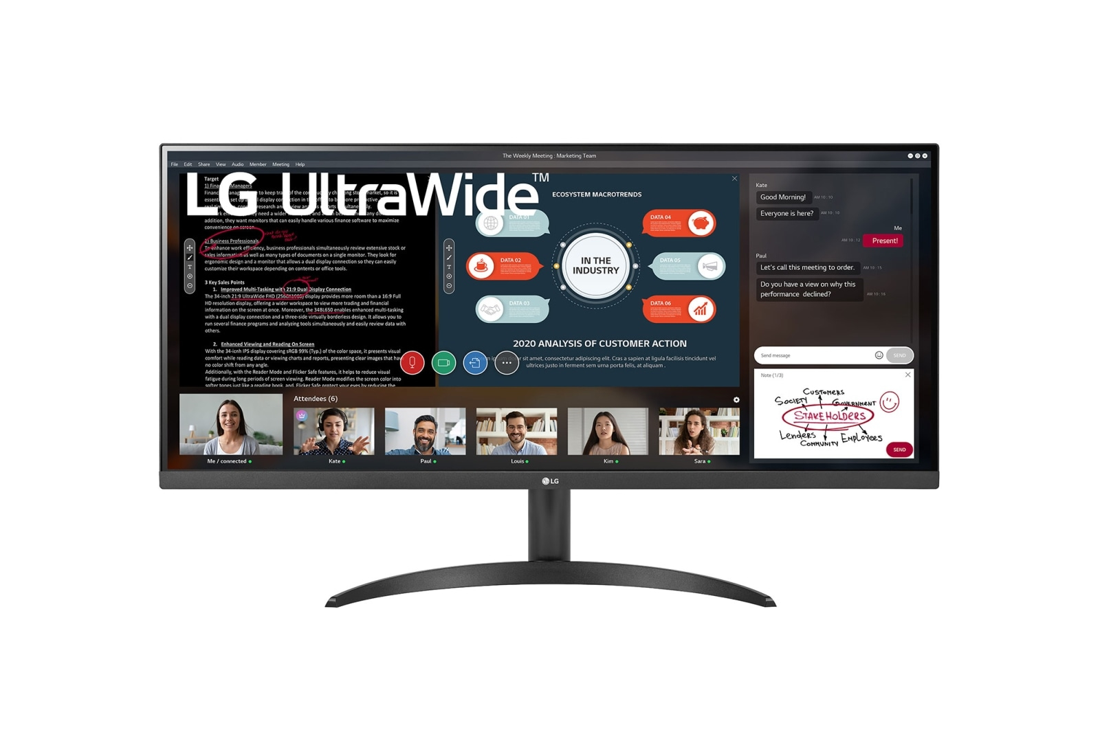 Display LG 34WP500-B [34WP500-B.BEU] 34,0" IPS FHD