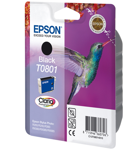 Epson T0801 [C13T08014011] black Tinte