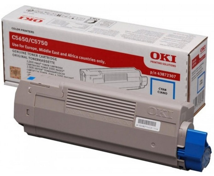 OKI [43872307] cyan Toner