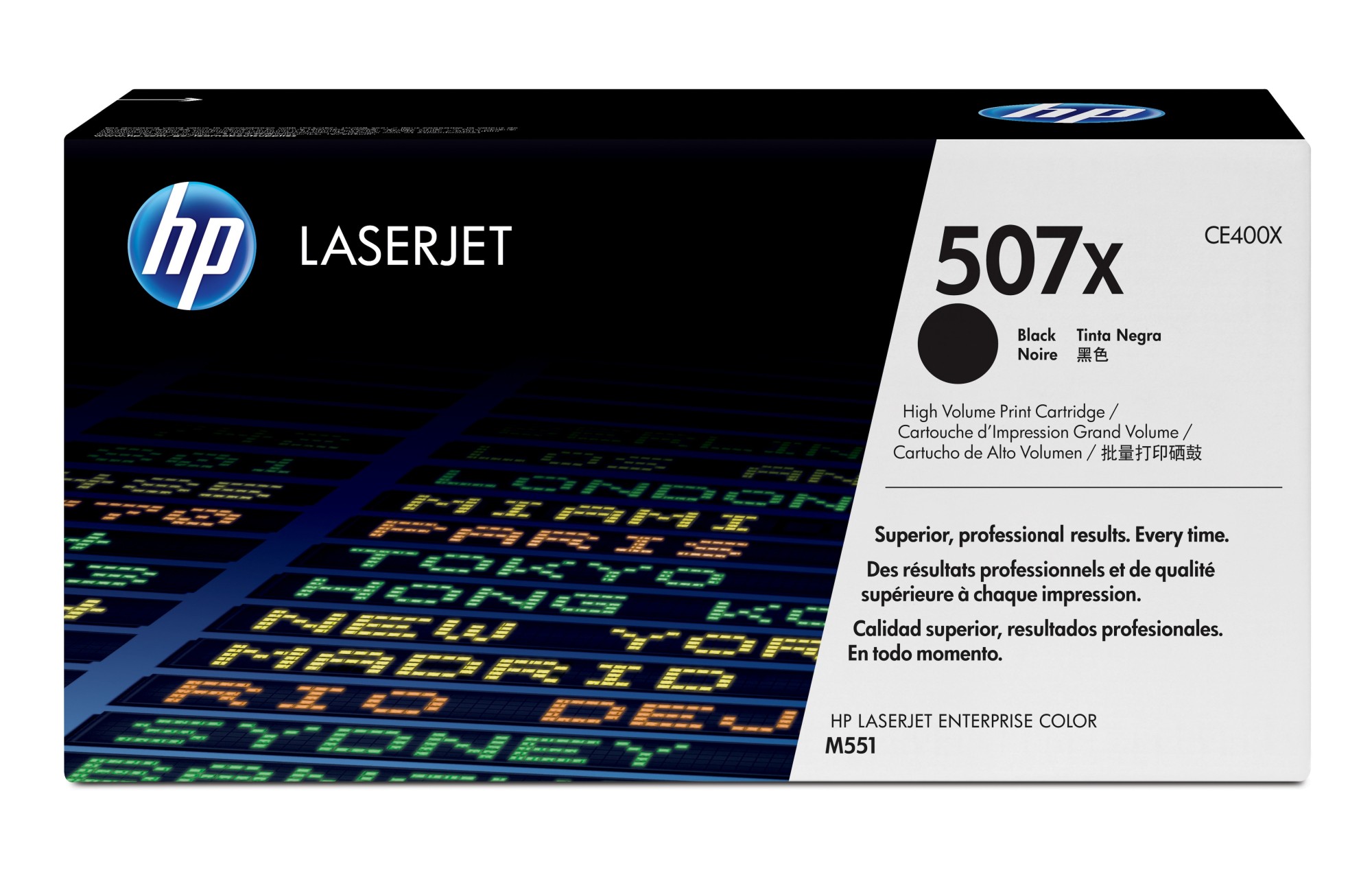 HP 507X [CE400X] HC black Toner