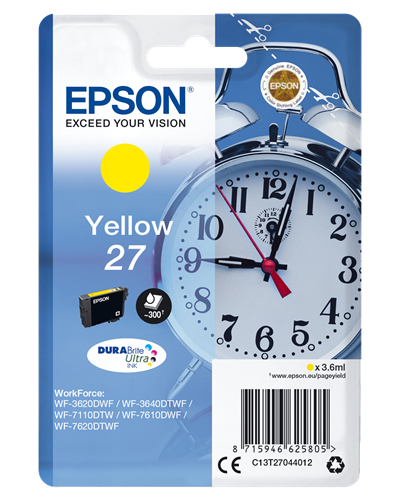 Epson 27 [C13T27044012] yellow Tinte