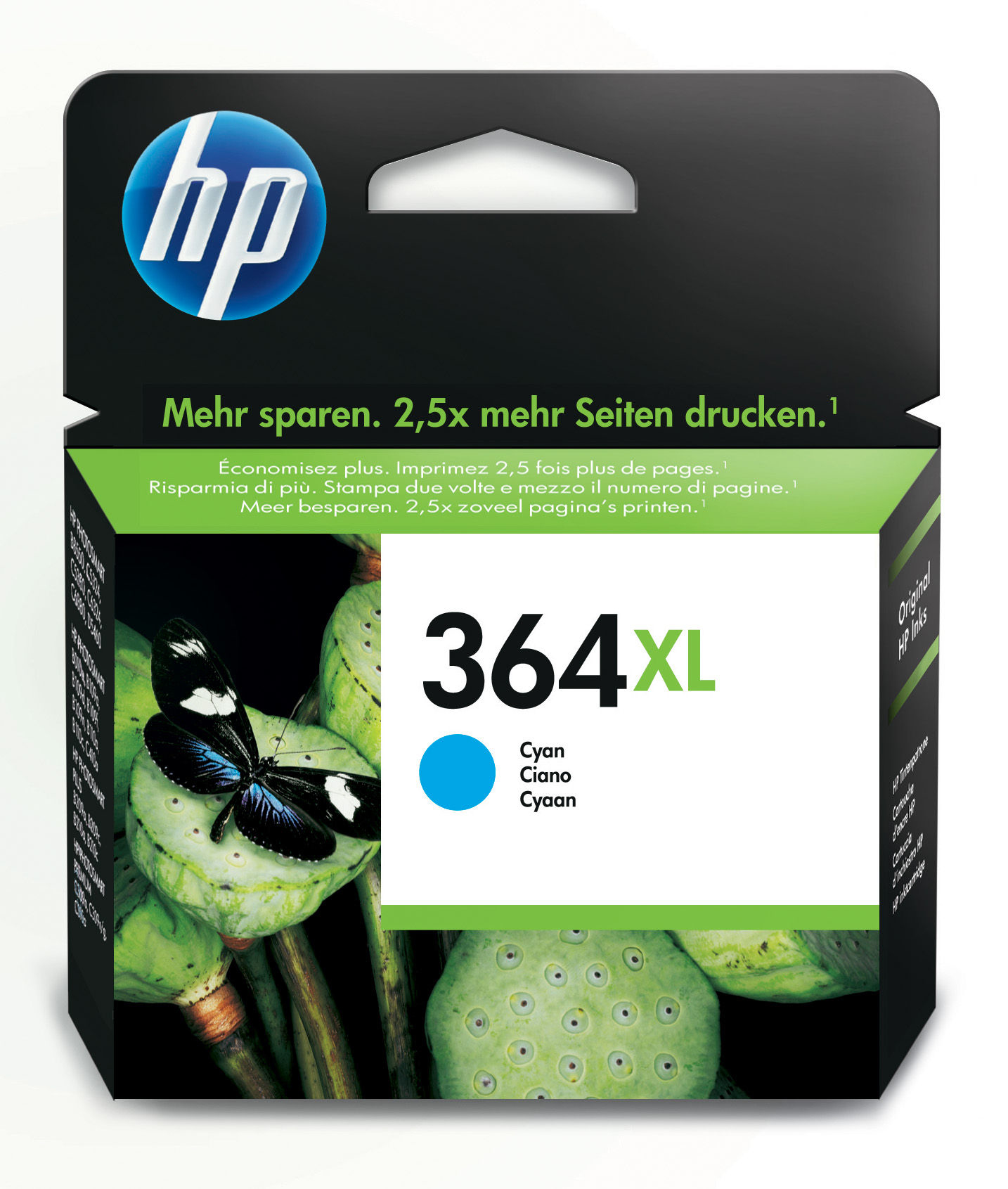 HP 364XL [CB323E] cyan Tinte