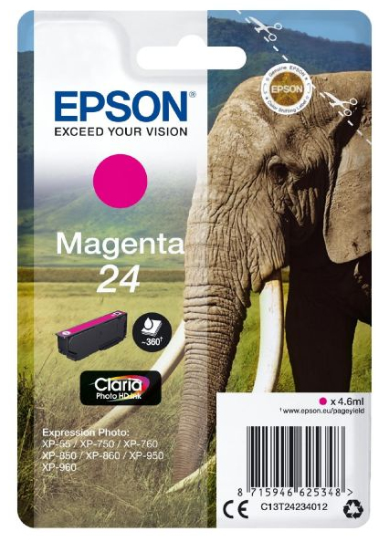 Epson 24 [C13T24234012] magenta Tinte