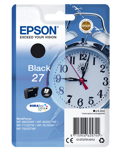 Epson 27 [C13T27014012] black Tinte