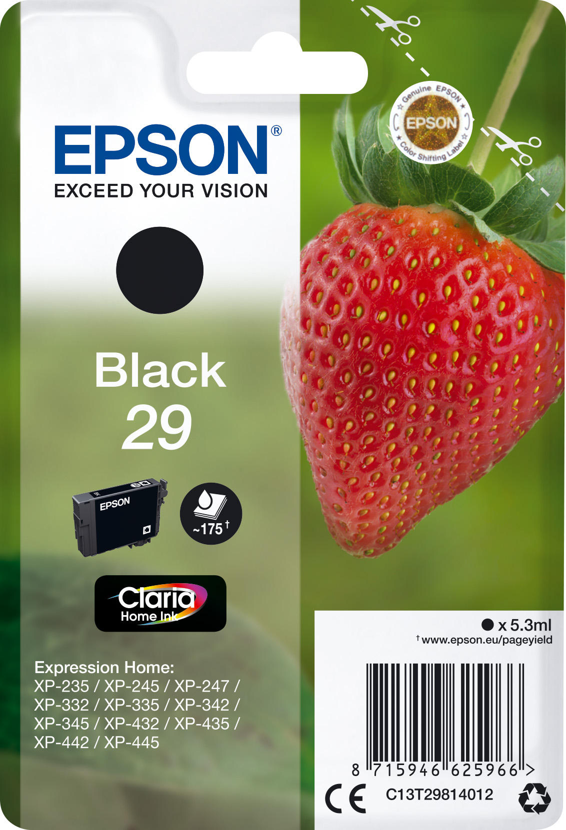 Epson 29 [C13T29814012] black Tinte