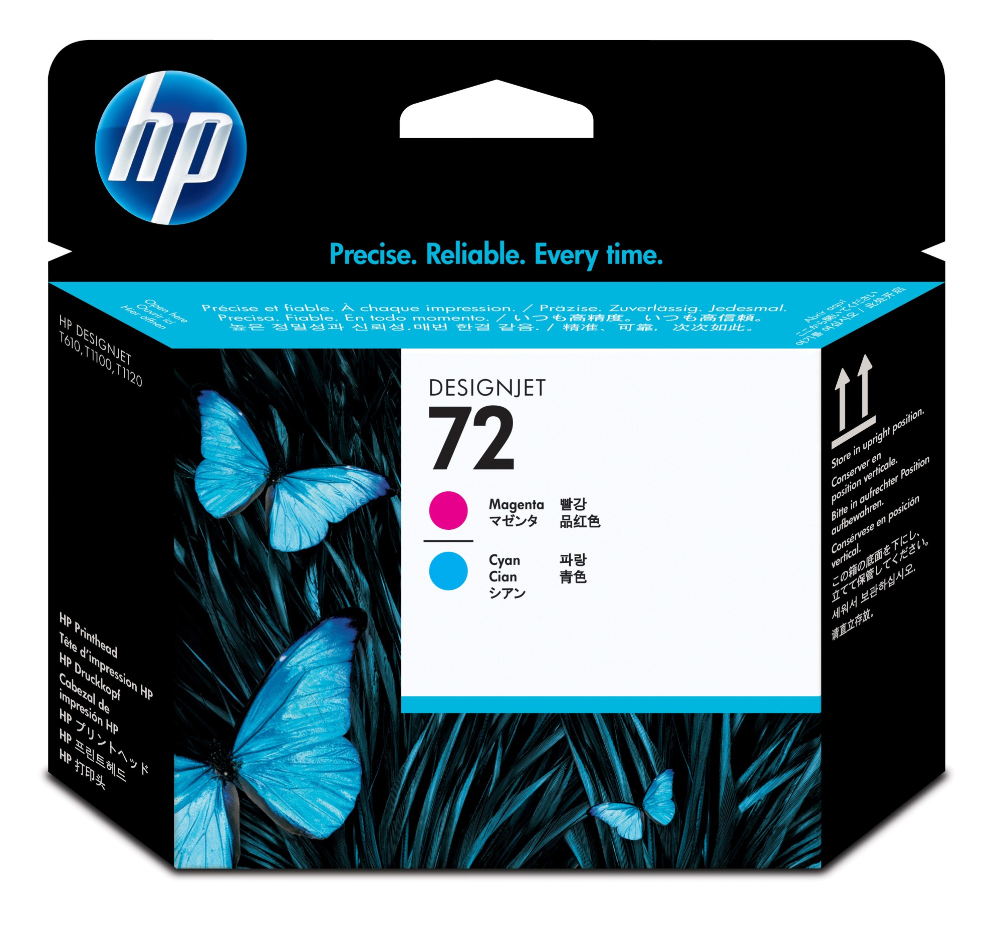 HP 72 [C9383A] magenta/cyan Druckkopf