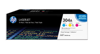 HP 304A [CF372AM] MultiPack (CC531A+CC532A+CC533A) cyan+magenta+yellow Toner