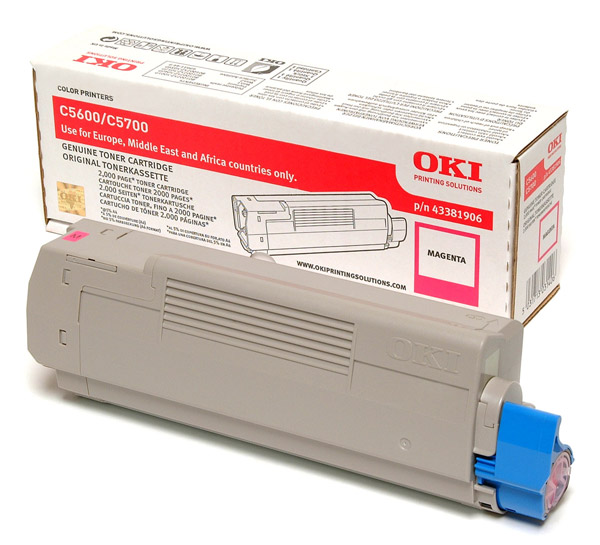 OKI [43381906] magenta Toner