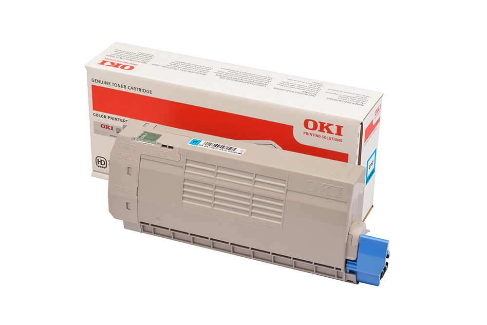 Toner f. OKI C712 [46507615] cyan