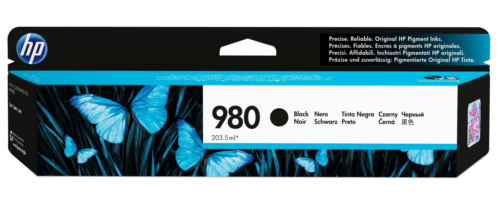 HP 980 [D8J10A] black Tinte