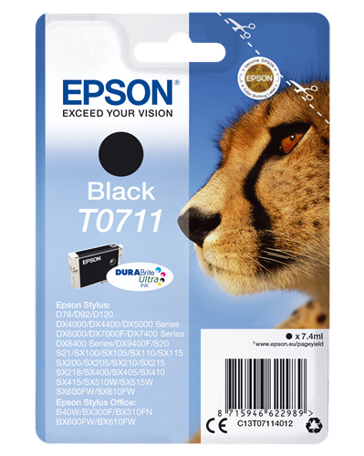 Epson T0711 [C13T07114012] black Tinte