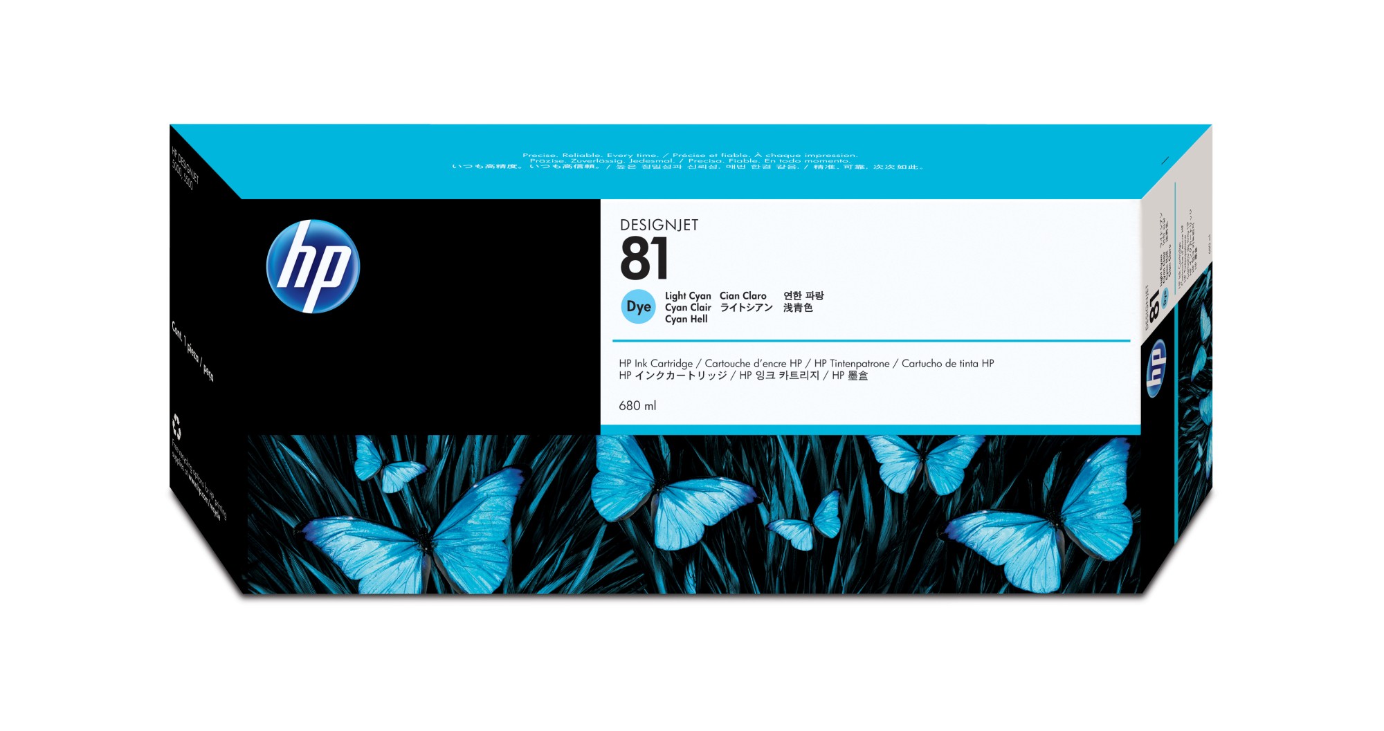 HP 81 [C4934A] light-cyan Tinte
