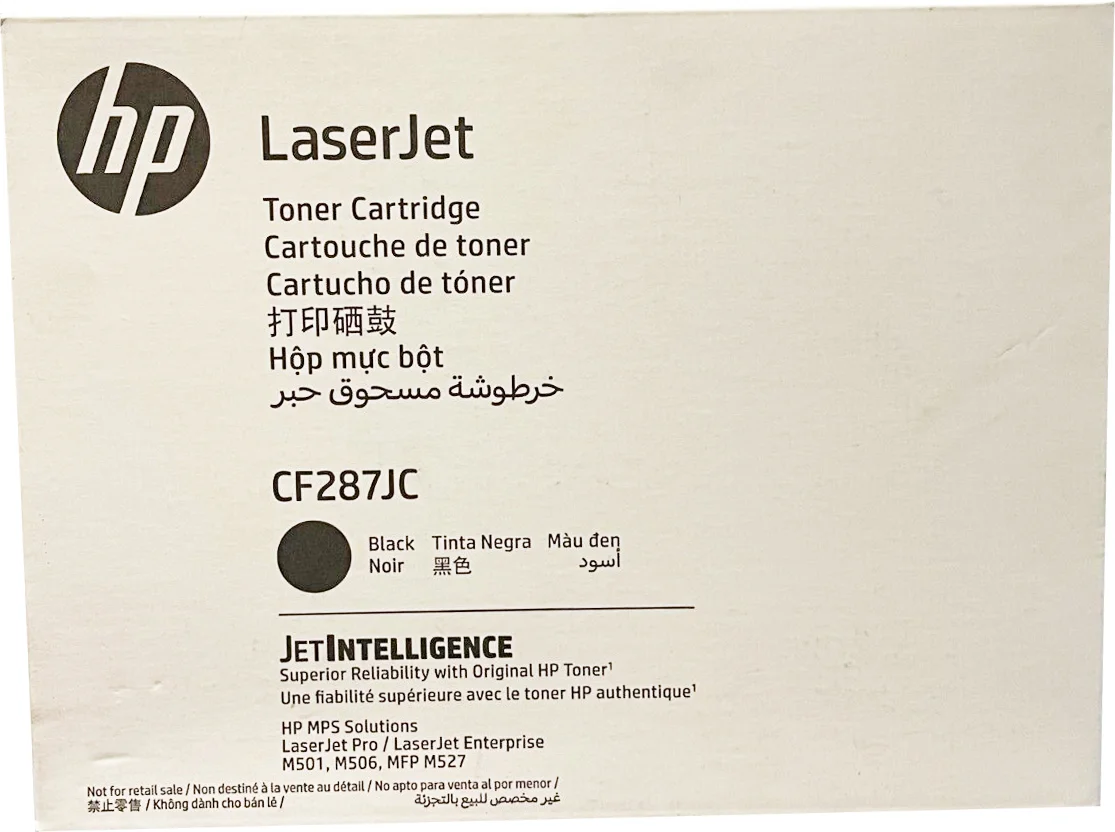 HP 87JC [CF287JC] HC schwarz Toner