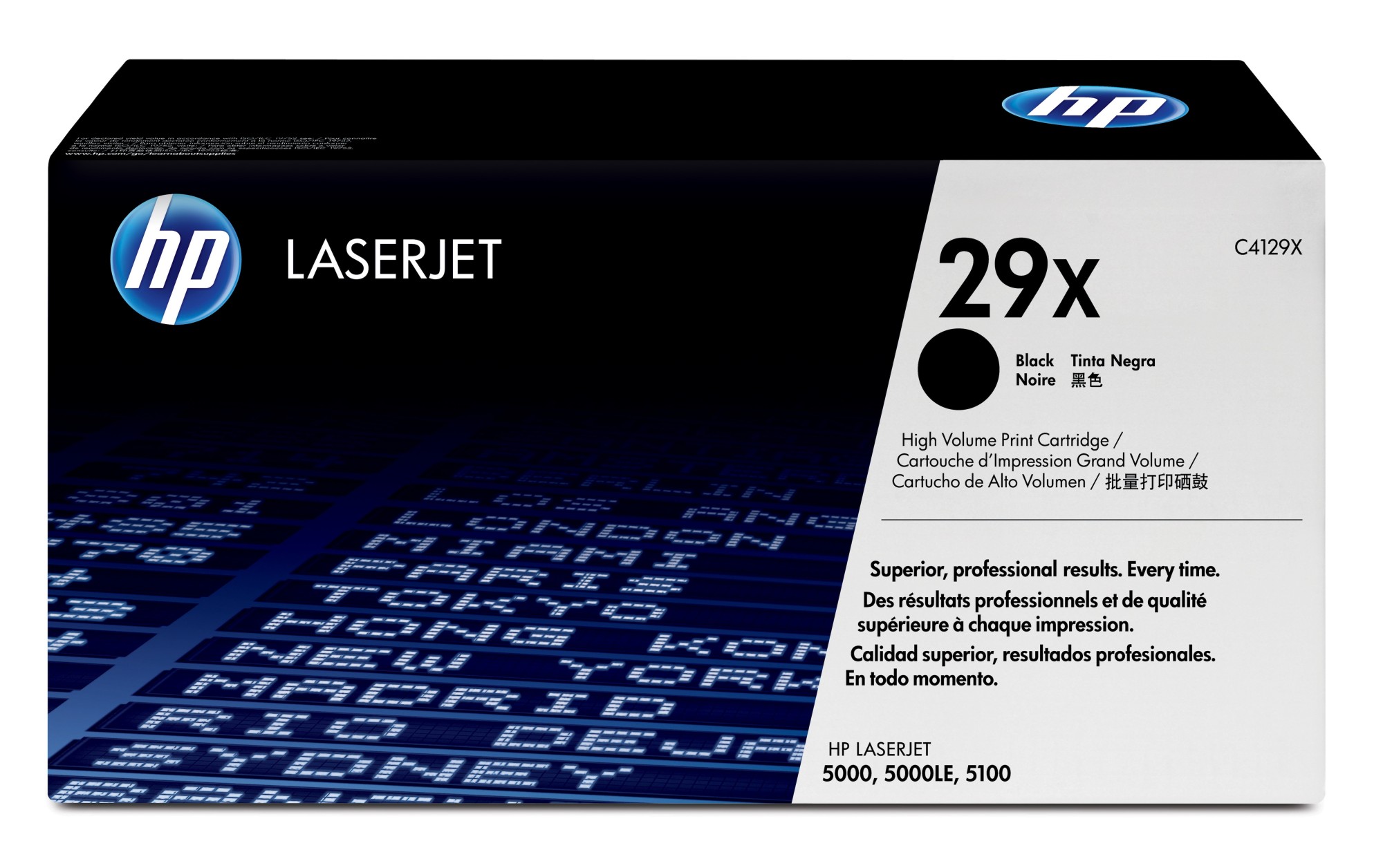HP 29X [C4129X] HC black Toner