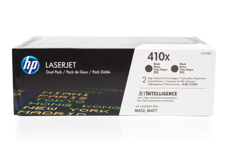 HP 410XD [CF410XD] HC TwinPack (2xCF410X) black Toner