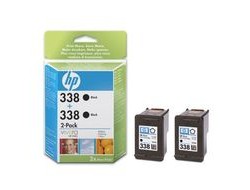 HP 338 [CB331E] TwinPack (2xC8765E) black Tinte