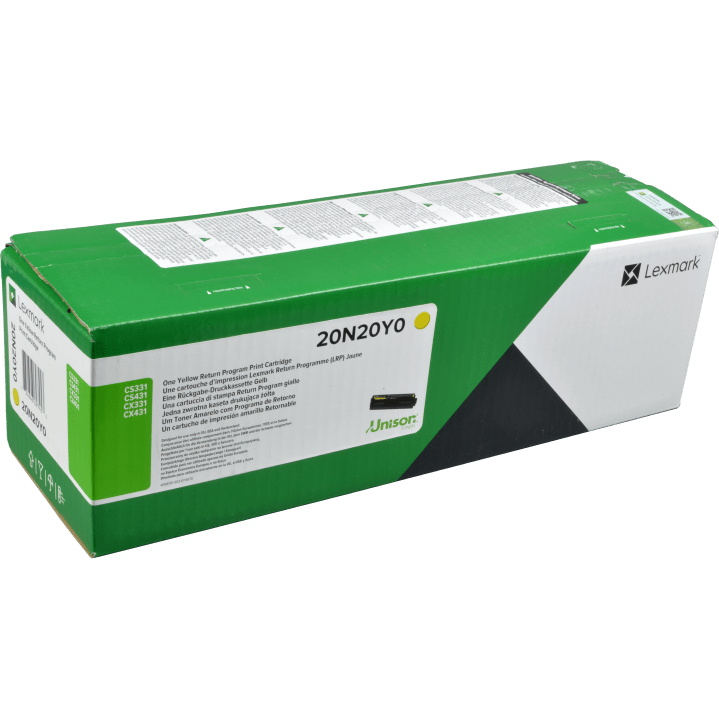 Lexmark CX331/CX431 [20N20Y0] Toner gelb