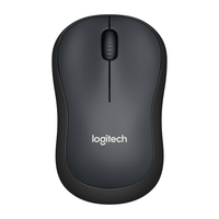 Maus Logitech M220 [910-004878] anthrazit, Wireless, Optisch
