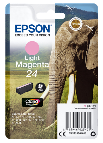 Epson 24 [C13T24264012] light-magenta Tinte