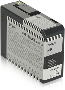 Tinte f. Epson Stylus Pro 3800 [T580800] matte-black