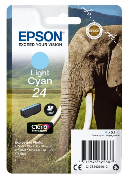 Epson 24 [C13T24254012] light-cyan Tinte