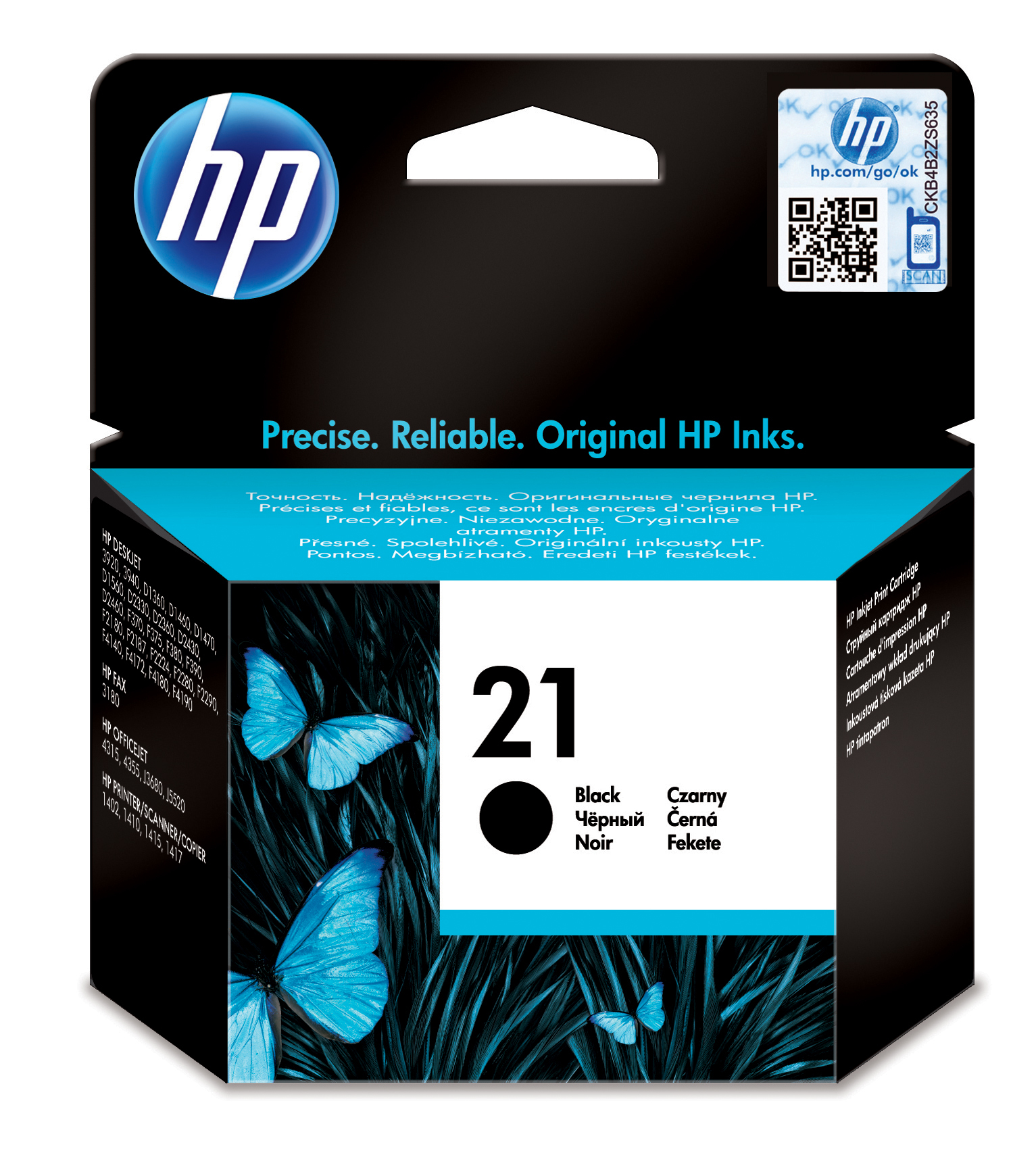 HP 21 [C9351A] black Tinte