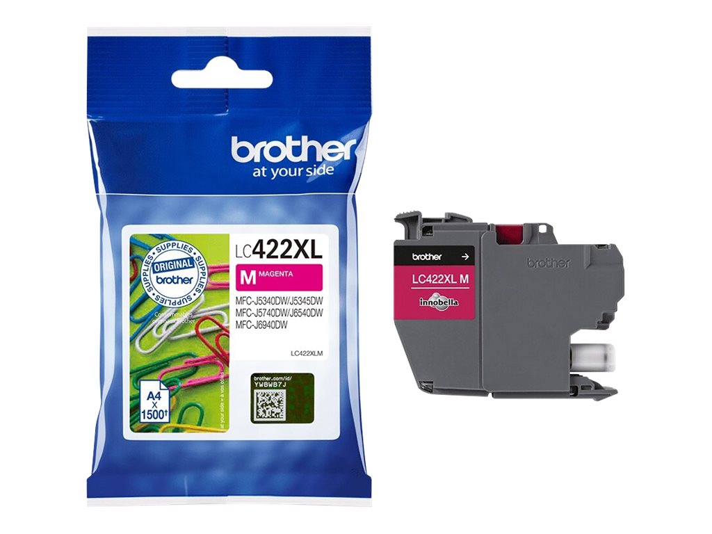 Brother [LC-422XLM] HC magenta Tinte