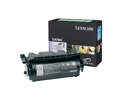 Lexmark [12A7460] black Toner