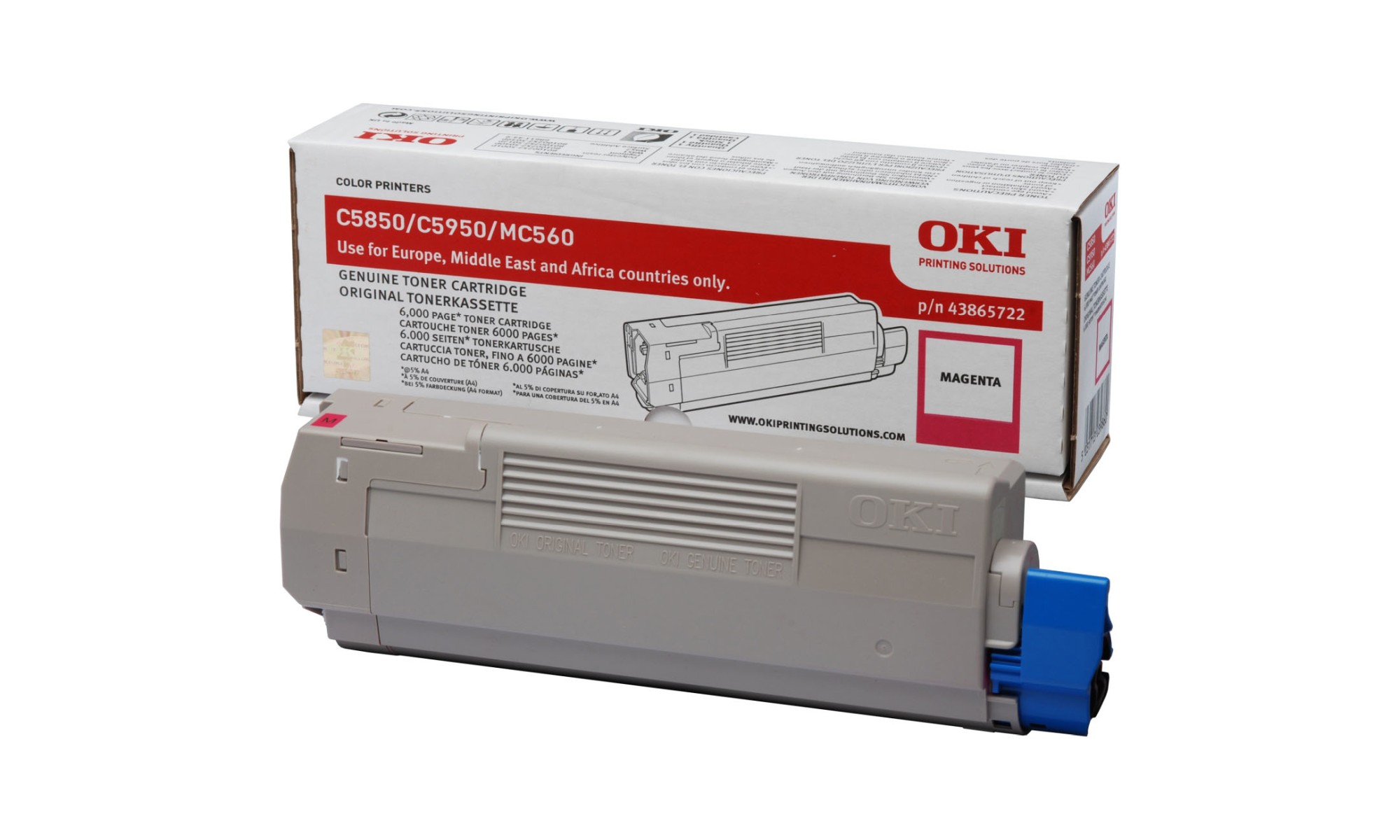 OKI [43865722] magenta Toner