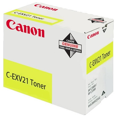 Canon C-EXV21Y [0455B002] yellow Toner
