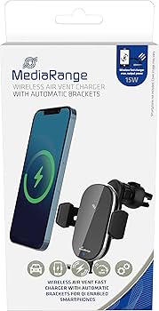MediaRange [MRMA117] induktive 15W Kfz-Schnellladestation